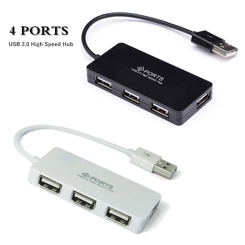 Лидер продаж 2017 г. Высокое качество Slim USB 2.0 хаб 4 Порты супер Скорость компактный