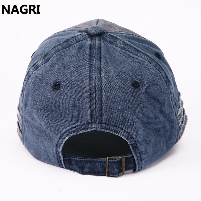 Джинсовая бейсболка для мужчин с буквенным принтом винтажная хлопковая кепка 5
