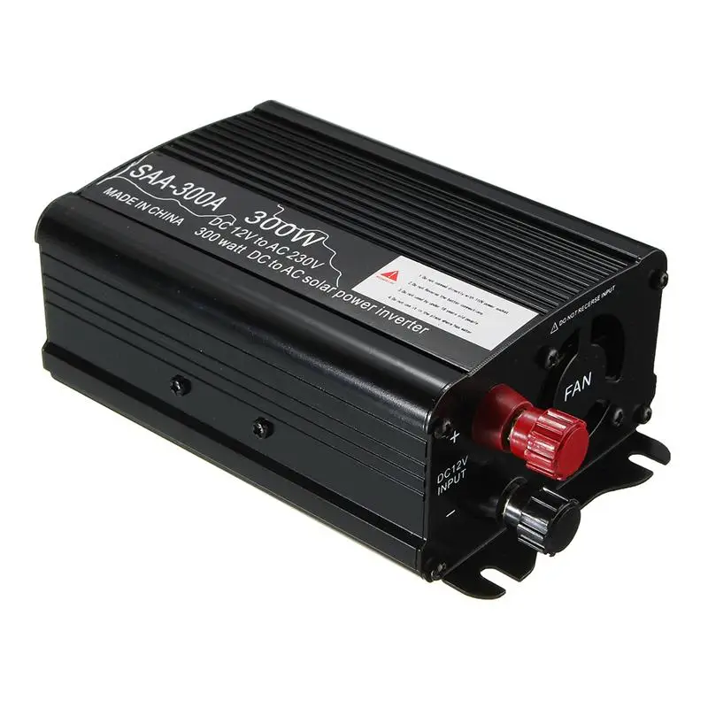 300W Мощность инвертор 12 V дo AC 220 вольт USB модифицированный ЖК-монитор Синусоидальная волна цифровой автомобильное зарядное устройство конвертер трансформатор