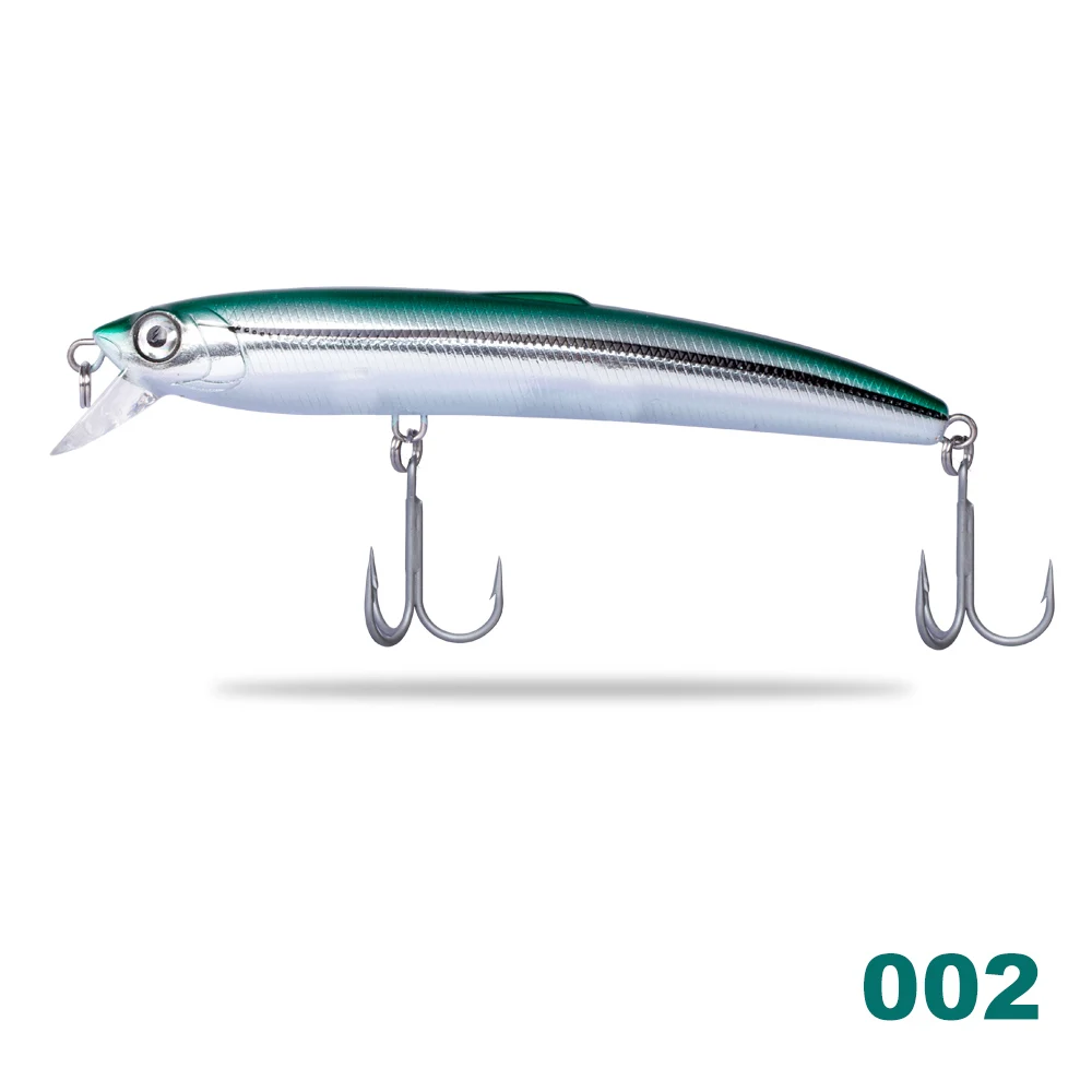 002 Hunthouse smith saruna, приманка для морской рыбалки, jerkbaits, жесткая приманка в виде гольяна, 12,5 см/17,5 г, 14,7 см/27 г, твердая приманка для морской рыбалки - Цвет: 002