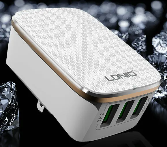 Оптовая Продажа Портативный 3USB порт 5v3. 4A США ЕС штепсельная розетка стандарта