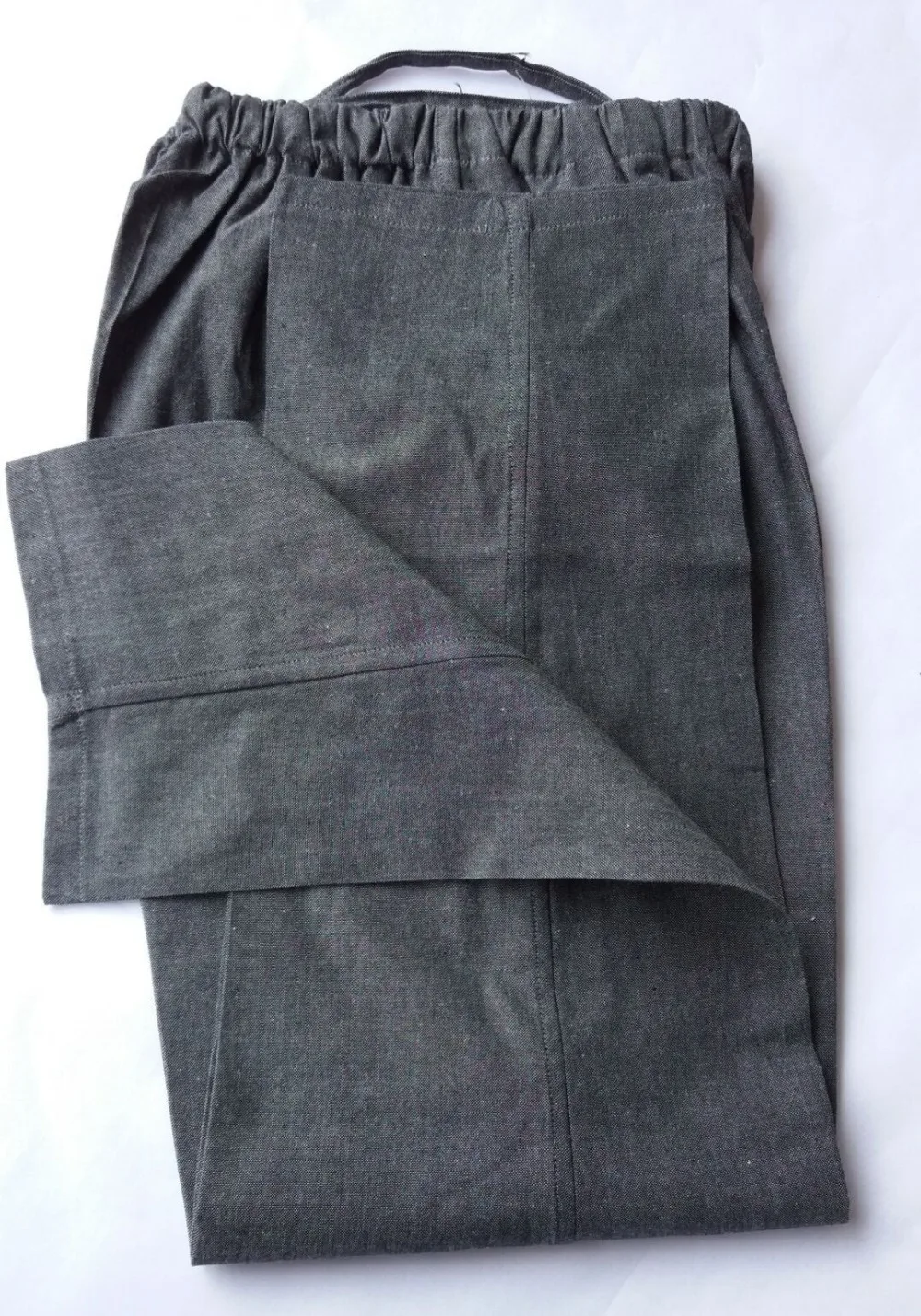 8 цветов взрослые мужские грубые Хлопковые Штаны для отдыха Тай Чи черные/синие