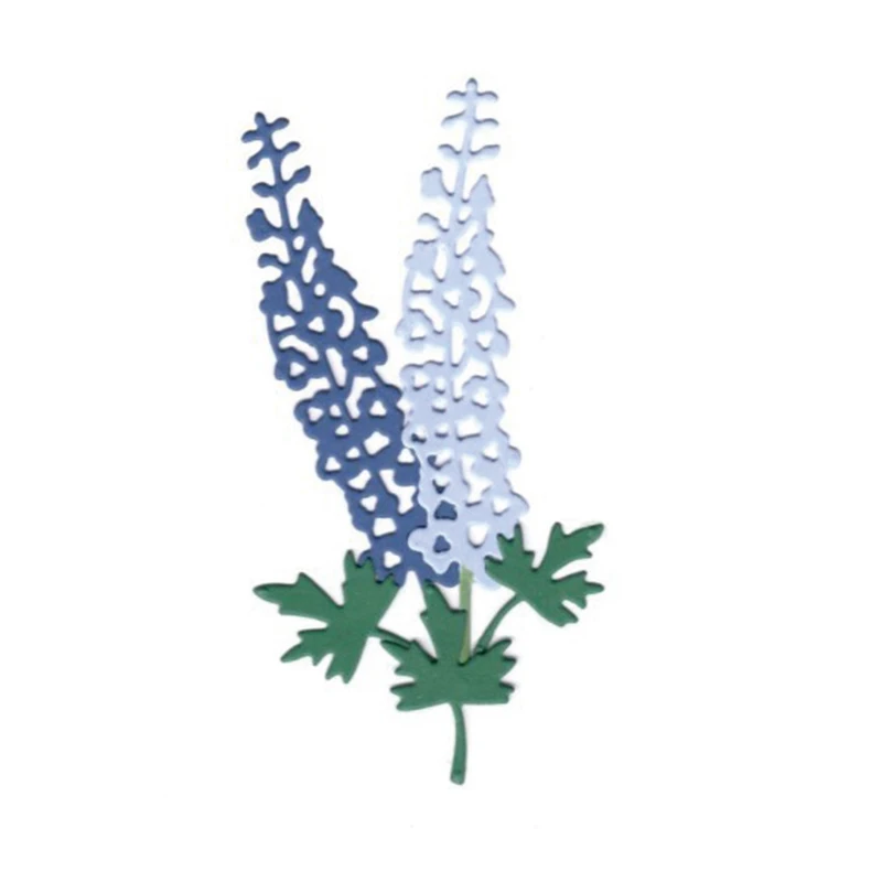 Delphinium металлические режущие штампы новые трафареты для DIY скрапбукинга Ablum фото