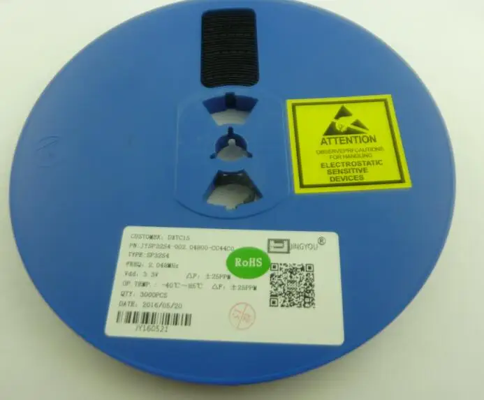 10 шт. SMD 3225 активный кварцевый генератор OSC 2 048 MHZ M 3 2*2 5 V 25PPM|smd 3v|smd oscillatorsmd crystal |
