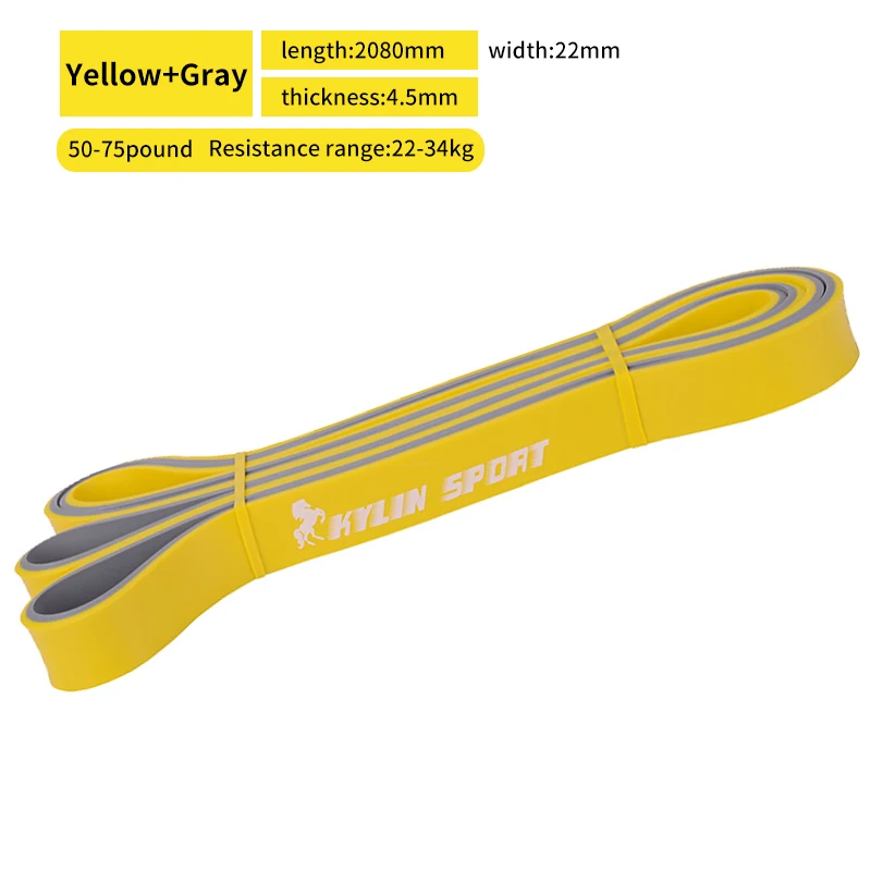 Набор из 4 резинок для упражнений набор резиновых трубок йоги пилатеса фитнеса