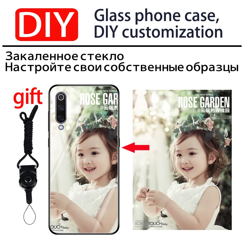 DIY Фото Custo mi ze чехол для телефона xiaomi mi 8 A2 Lite A1 закаленное стекло крышка xiaomi Red mi 5 Plus 6 Pro 6A 7 nota 5 5 6 7 Pro