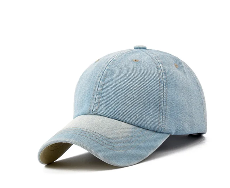Light Blue Одноцветная Регулируемая Повседневная Кепка для мужчин и женщин,, бейсболка s Casquette унисекс, Спортивная Кепка, кепка для мужчин и женщин, уличная Кепка - Цвет: Light Blue