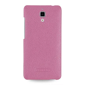 Чехол для Xiaomi 4 Кожаные чехлы с простым дизайном верхний слой Ультратонкий