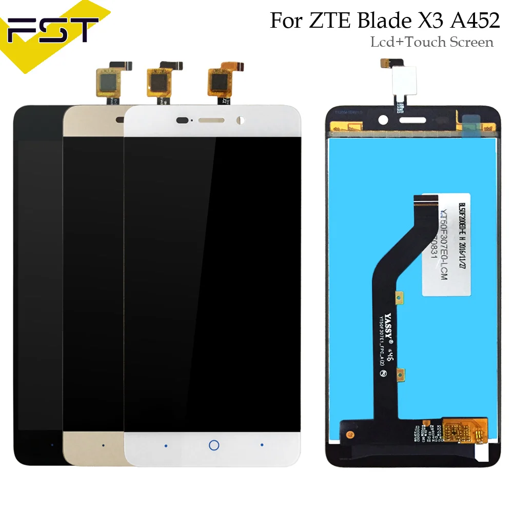 Для zte Blade Z Max Z982 ЖК-дисплей+ сенсорный экран протестированный экран дигитайзер сборка Замена для zte Z982