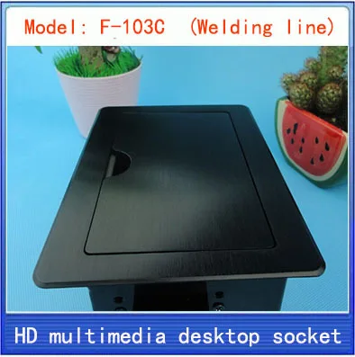 Настольная розетка/Скрытый мультимедийный информационный ящик розетка/Сеть RJ45 3