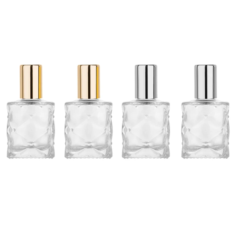 MUB портативный мини 10 мл стеклянный стальной роликовый флакон для эфирных масел