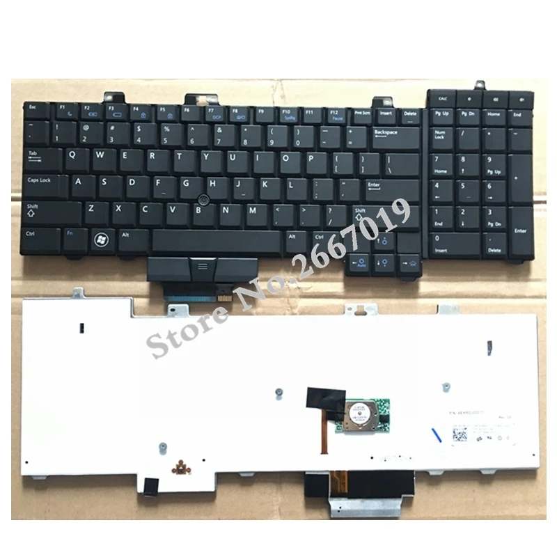 US новая сменная Клавиатура для ноутбука DELL точной подсветки M6400 M6500|keyboard for dell|laptop