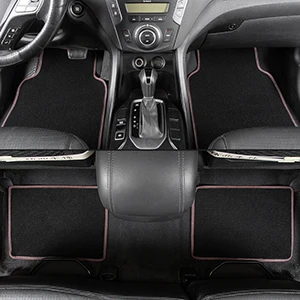 black Kalaisike универсальные автомобильные коврики для Honda все модели civic crider vezel fit Accord CRV XRV Джаз город crosstour Odyssey - Название цвета: black