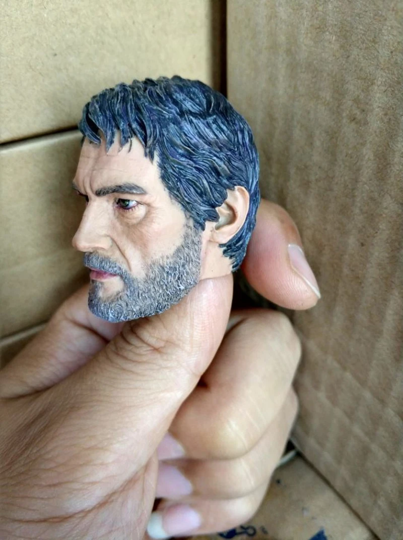1/6 последняя из нас Joel Head лепка для фигуры 12 дюймов|Игровые фигурки и