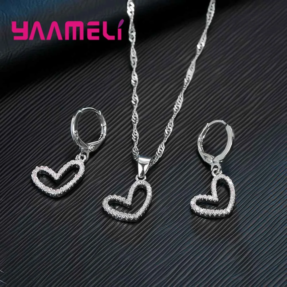 Комплект из колье и серёг серебра 925 пробы|wedding jewelry sets|fashion setjewelry sets |