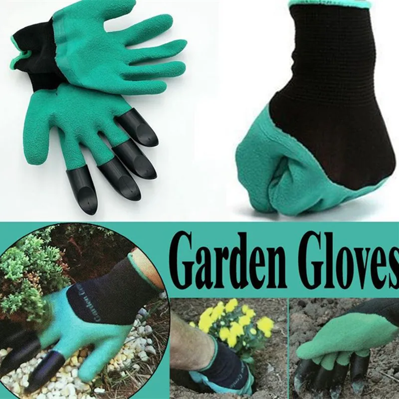 1 пара садовые перчатки из латекса с 4 когтями|gloves gloves|gloves with clawsgloves work |