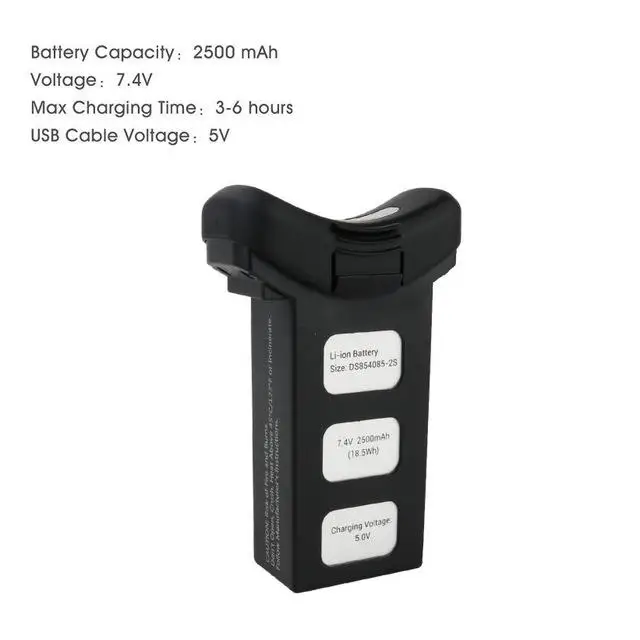 7 4 в 2500 мАч Интеллектуальный Lipo аккумулятор для Святого камня HS100 S70W RC Дрон