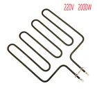 Электрическая тепловая трубка для сауны ручной формы 2000 Вт, зеленая прямая трубка для сауны из нержавеющей стали 4U, трубчатый нагревательный элемент для сауны