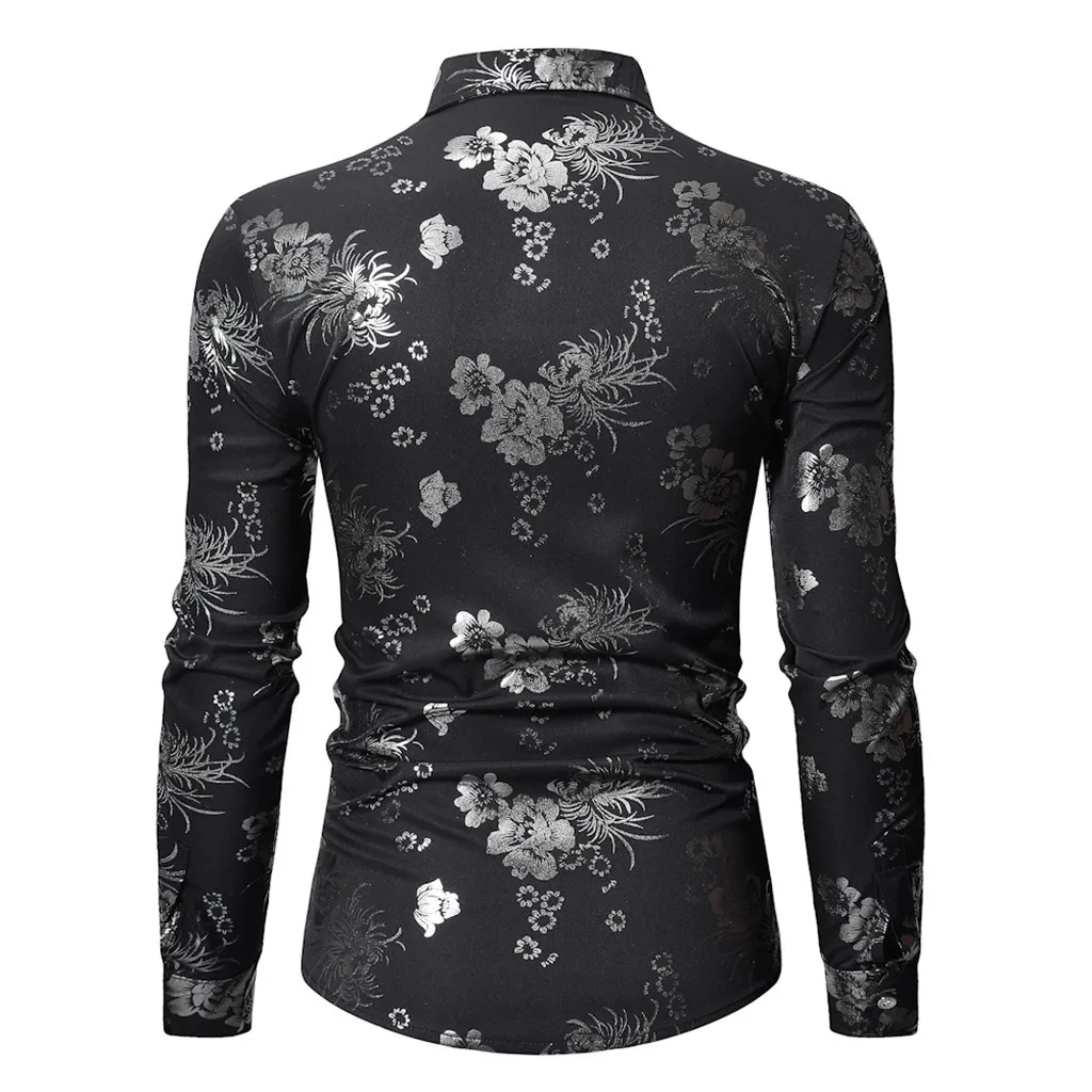 Забавная Мужская футболка модная мужская Повседневная Блузка с длинным рукавом