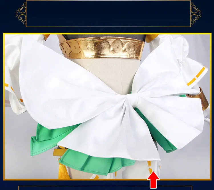 Новинка "судьба" Grand для Tamamo без Mae карнавальный костюм мифический костюмы с белым лицом золотистые волосы форма аниме одежды cos