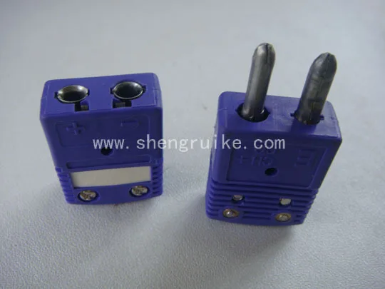 Стандартный разъем термопары Е круглый полый штекер и гнездо аналогичный