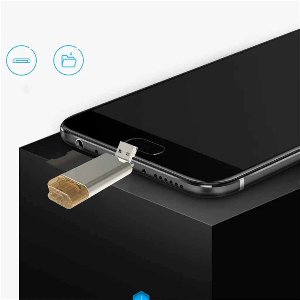 Новинка 2019 карта памяти USB 4 в 1 ридер адаптер с 8 Гб Micro TF флэш 6 #|Адаптеры карт