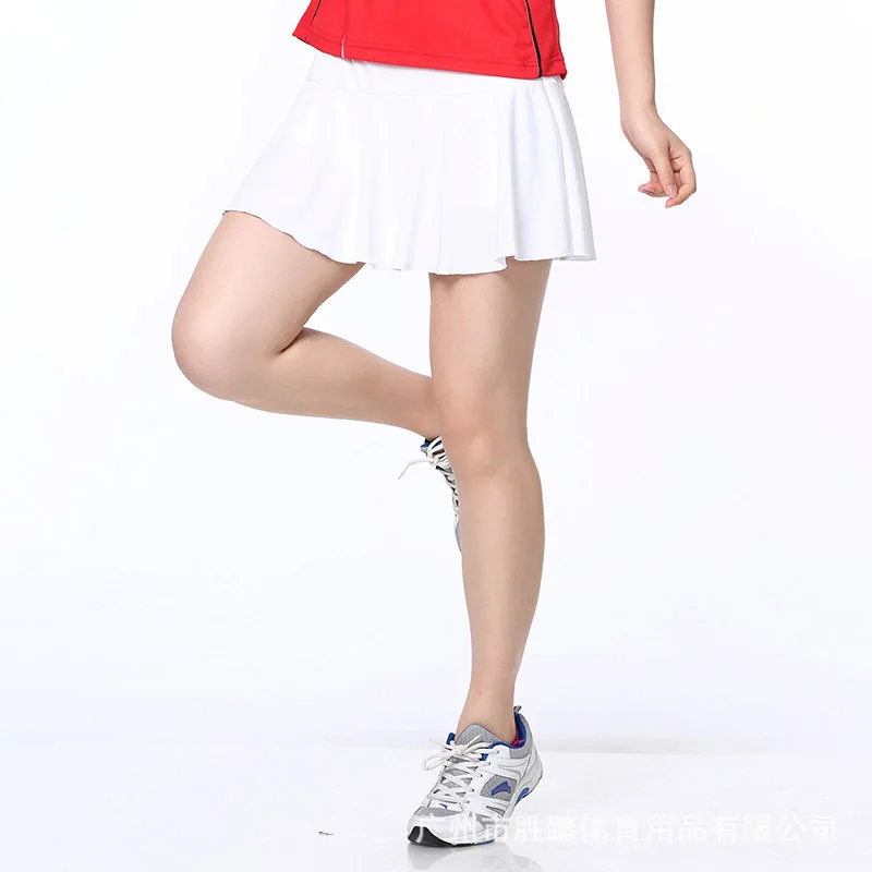 Женские юбки для бадминтона пинг понга дышащая быстросохнущая теннисная юбка из