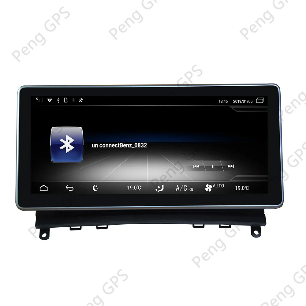 Автомобильная магнитола сенсорная стереомагнитола 10 25 дюймов на Android 7 1 для Benz GPS