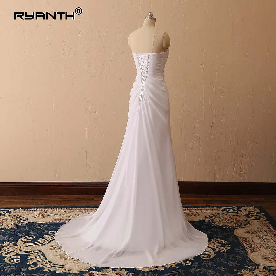 Vestido de noiva 2019 размера плюс Boho Country Beach свадебное платье в наличии Дешевое Robe mariage |