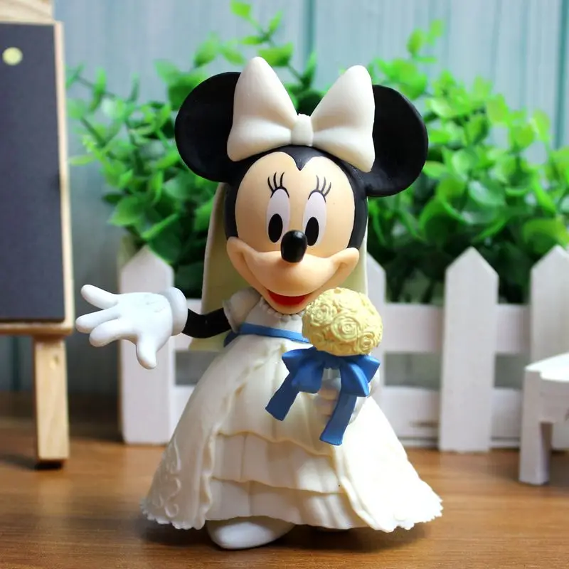 Disney игрушки 5 шт./лот 11 13 см с рисунками зверей из мультфильмов для детей Микки