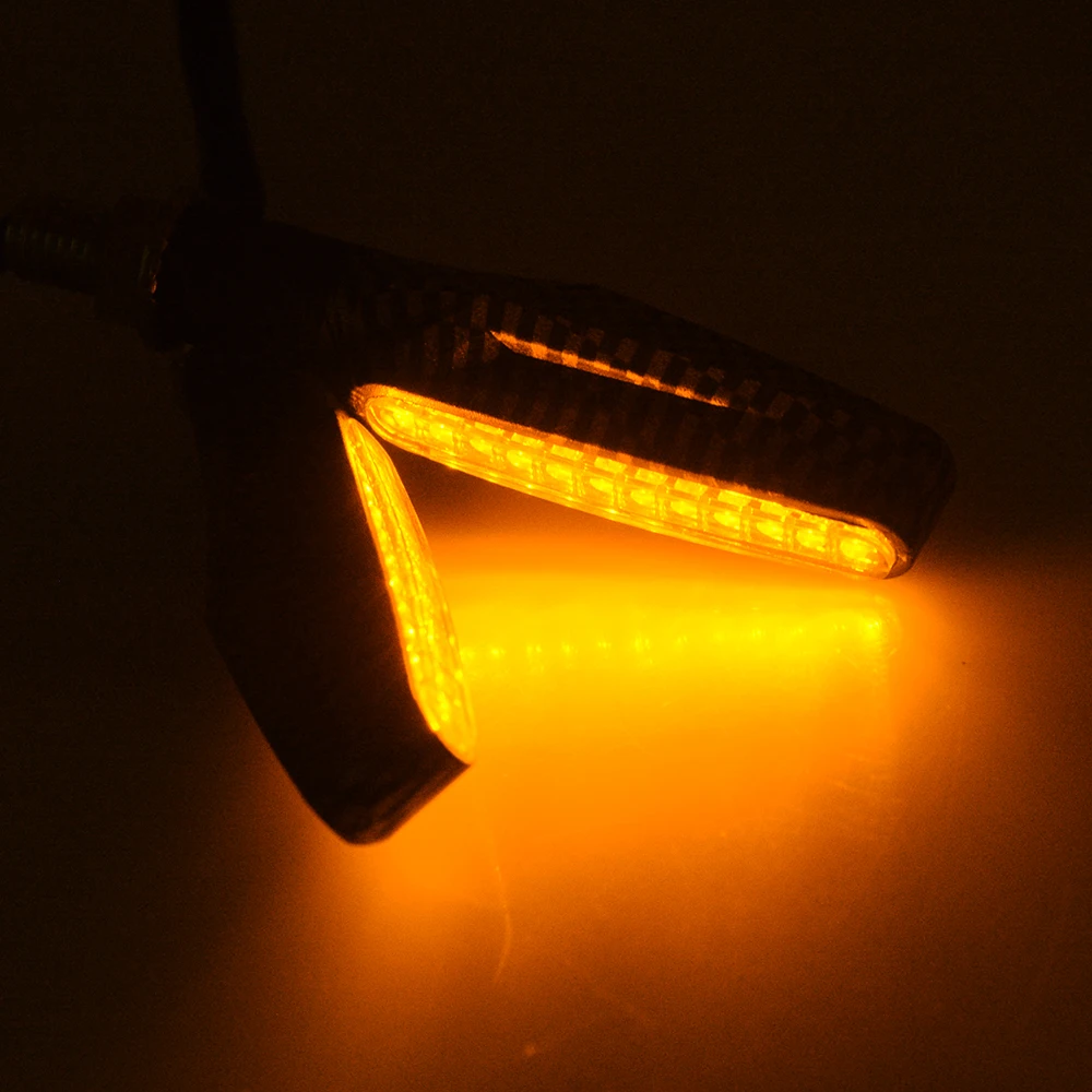 1 пара светодиодных индикаторов поворота универсальный мигающий мотоцикл