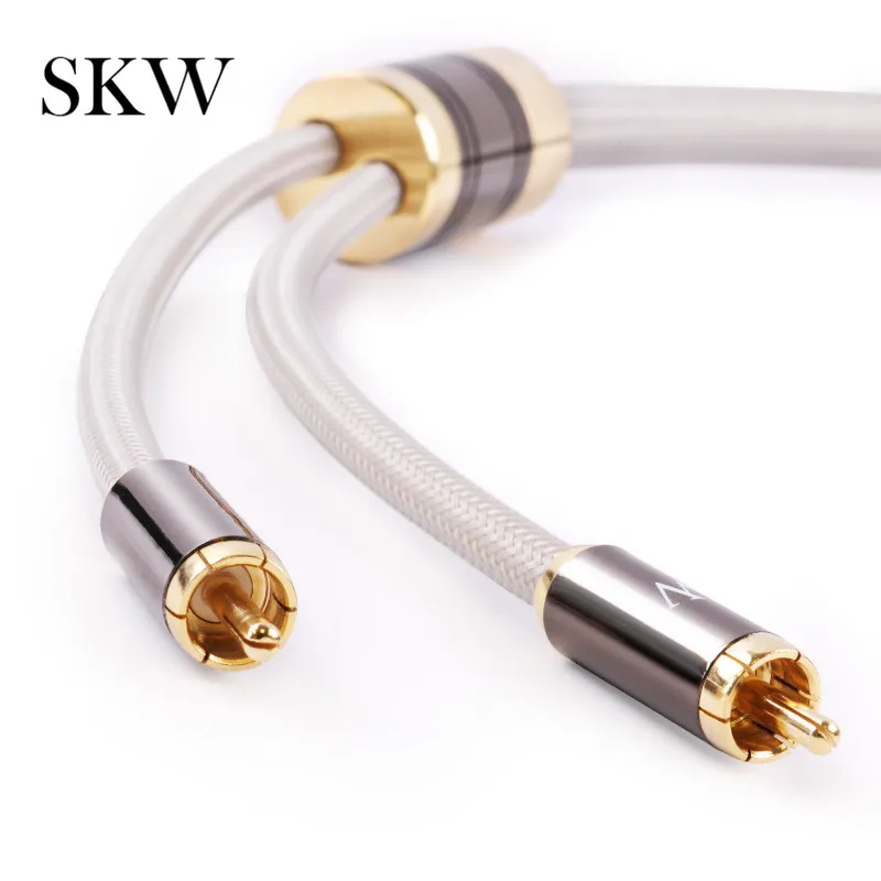 Цифровой коаксиальный кабель со штекером 1/1 5/2/3/5 м|2 rca|rca torca speaker cable |