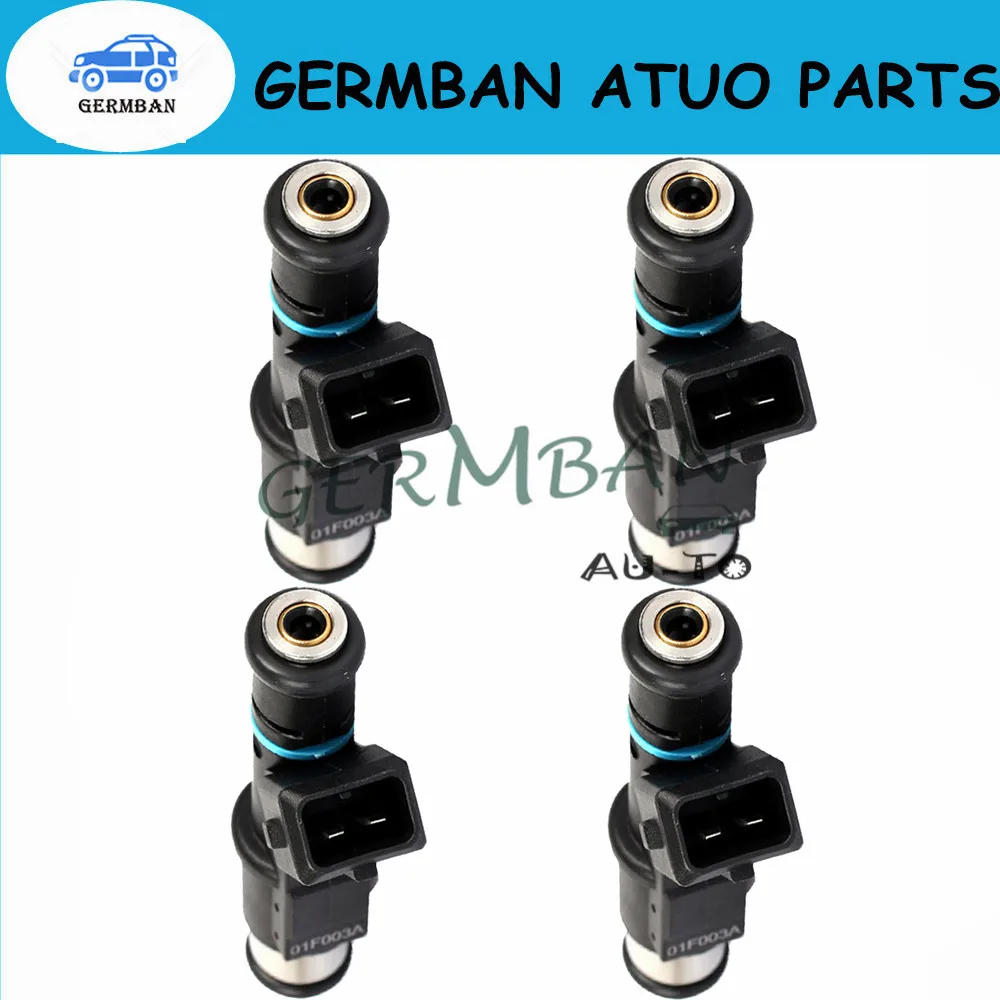 Топливный инжектор 4шт./лот подходит для Peugeot 206 307 406 407 607 806 807 Citroen C4 C5 C8 Evasion Jumpy Xsara 2