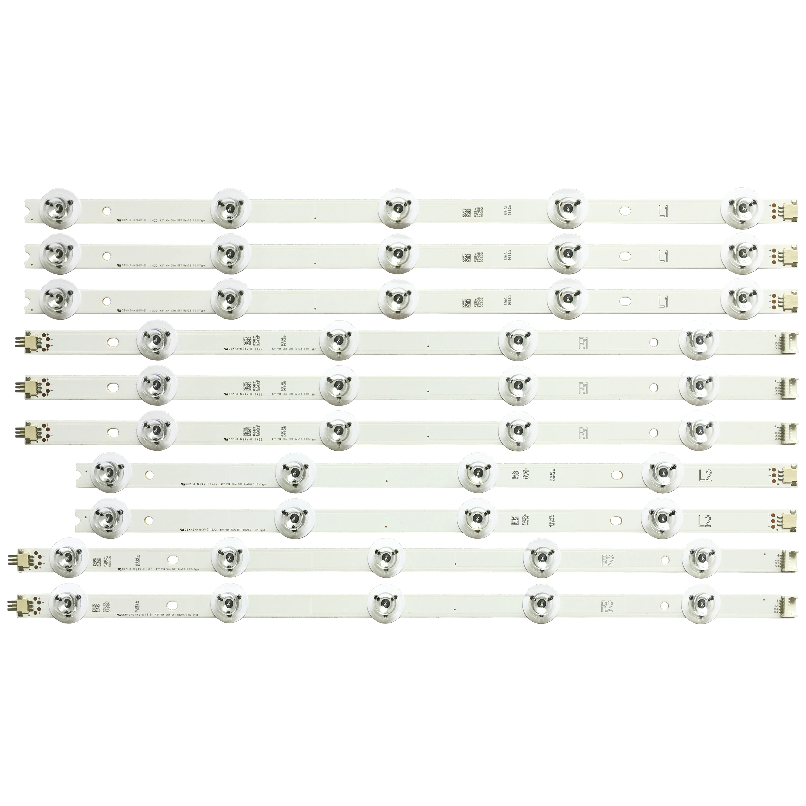 Светодиодная лента для LG 42 дюйма TV V14 Slim DRT Rev0.6 6916L 1682A LC420DUH 42LB673 42LY970 42LB670V ZA 42LB679V