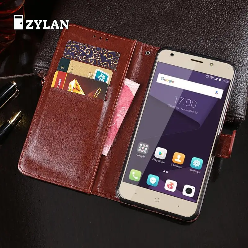 Чехол для ZTE Blade A6 Lite кожаный чехол книжка из ТПУ с откидной крышкой и подставкой