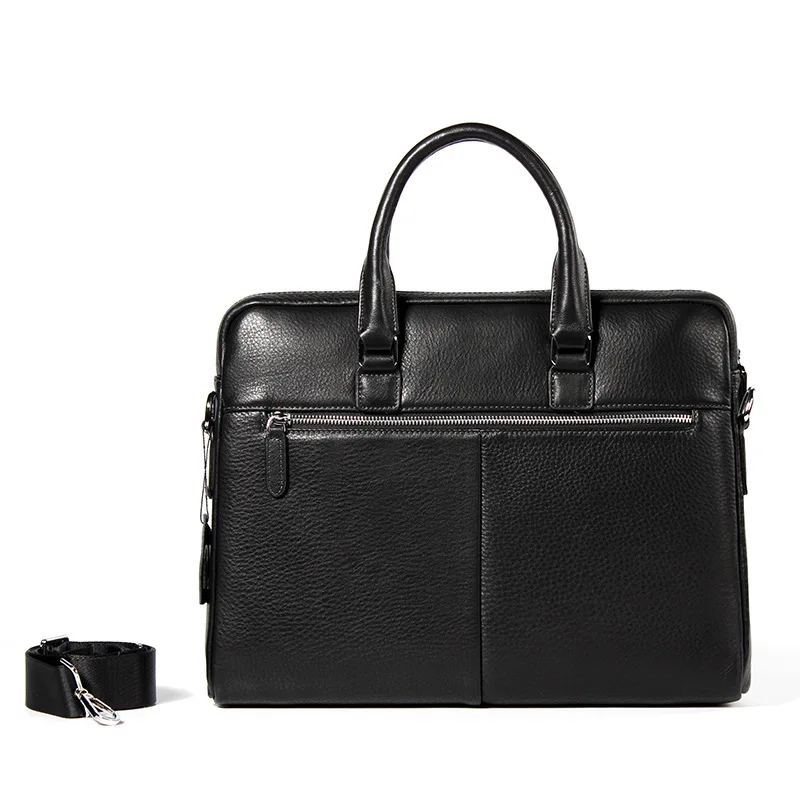AETOO 2017 new leather men's first-class cowhide portable briefcase oblique cross package business | Багаж и сумки