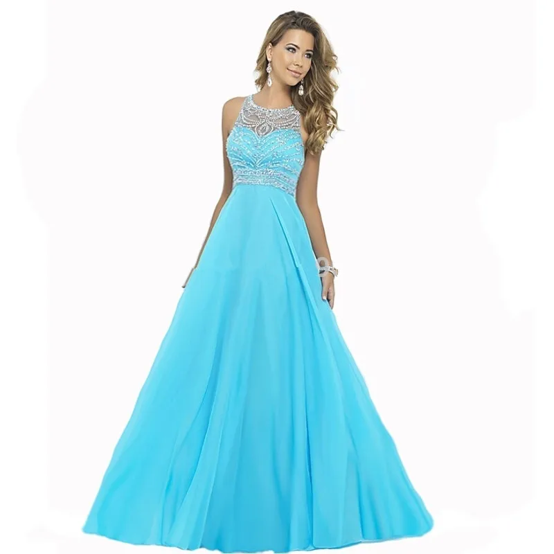 Быстрая доставка элегантный королевский синий платье выпускного вечера повод