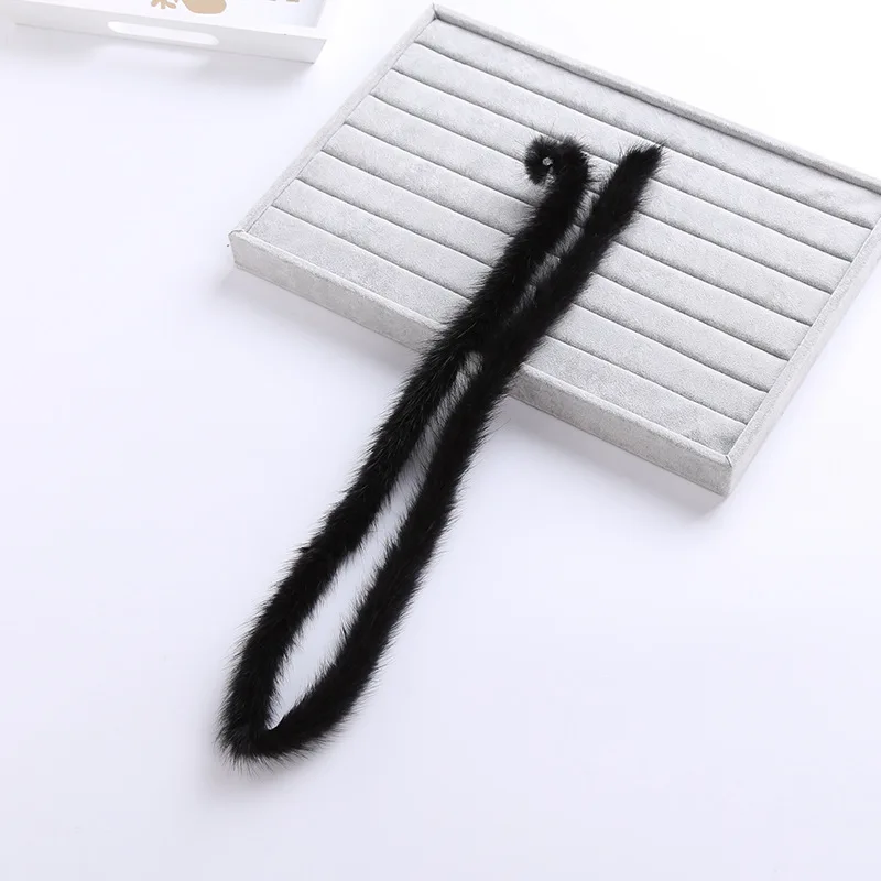 100% Подлинная отделка из меха норки поля аксессуары для одежды материал сделай