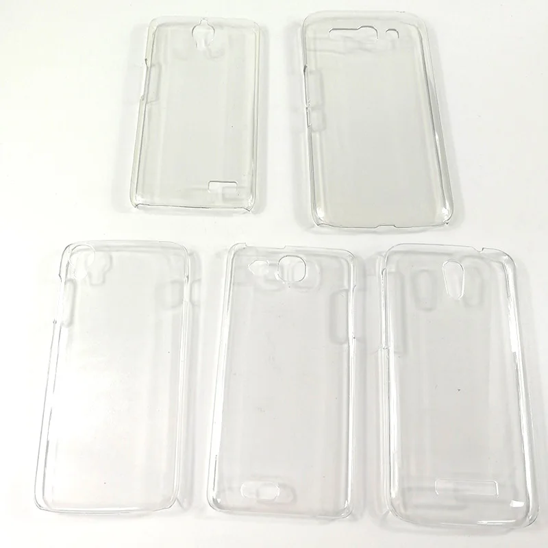 Прозрачный жесткий чехол для телефона из ПК Alcatel One Touch Pixi 3 4013 4014 4009 6045 6050 7044 8020 Y910 Pop