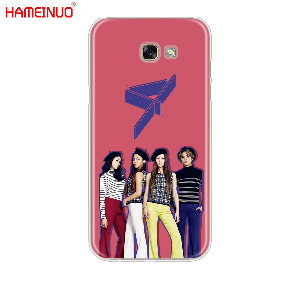 HAMEINUO f(x) f x kpop чехол для сотового телефона Samsung Galaxy A3 A310 A5 A510 A7 A8 A9 2016 2017 2018|Бамперы| |