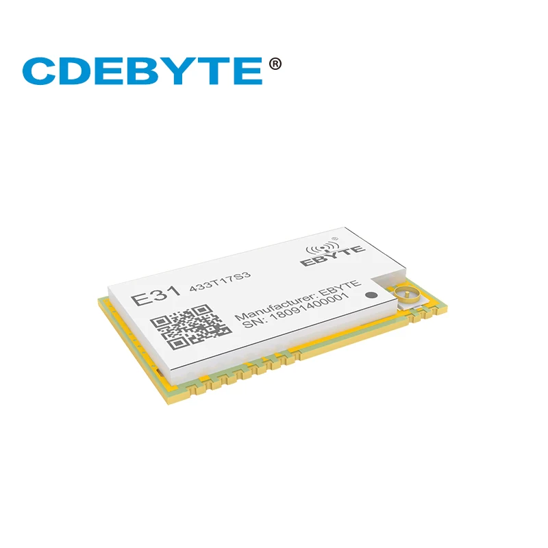 E31 433T17S3 большой радиус действия AX5243 433 МГц 17 дБм SMD UART IoT vhf беспроводной трансивер