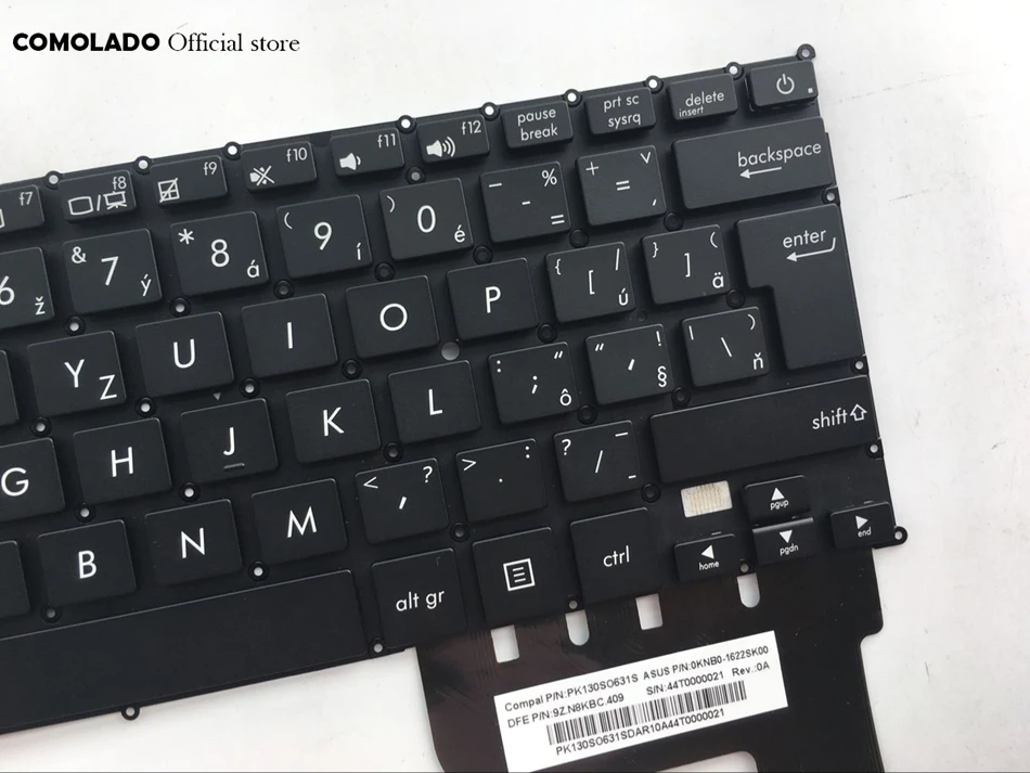 CZ Чешская клавиатура для Asus UX21A черная Раскладка | Компьютеры и офис
