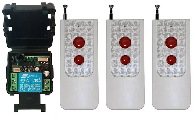 DC 12V 24V 1 CH каналы 1CH RF беспроводной пульт дистанционного управления Система