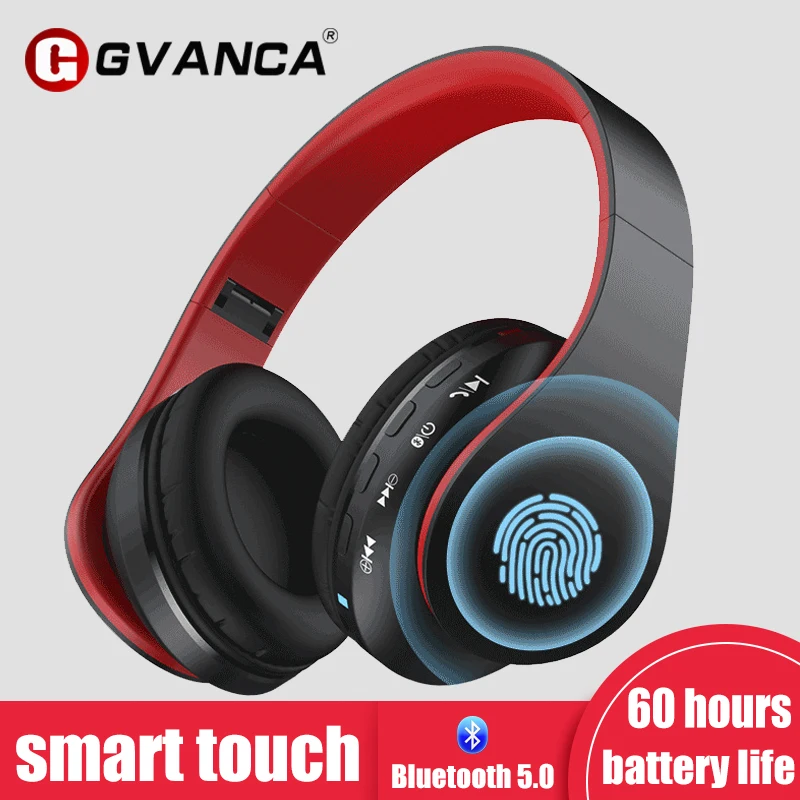 Ganca G1 Smart Touch 5 0 Bluetooth наушники гарнитура HiFi глубокий бас 60 часов воспроизведения