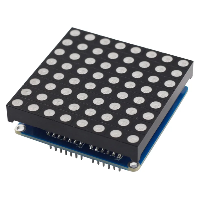 Полноцветный СВЕТОДИОДНЫЙ матричный щит SunFounder 8x8 + экран RGB для Arduino|led screen connector|led