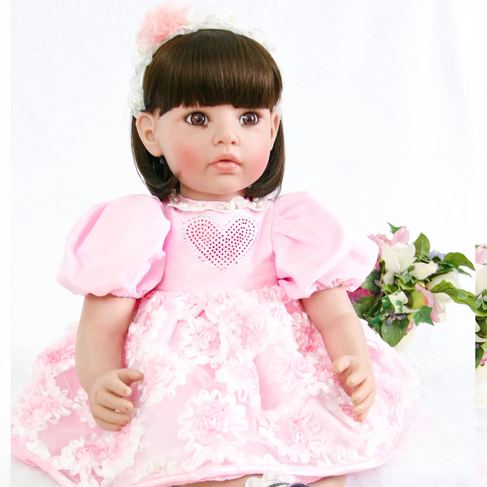 Bebe Reborn Baby Doll little gir модные куклы принцессы для новорожденных детские игрушки