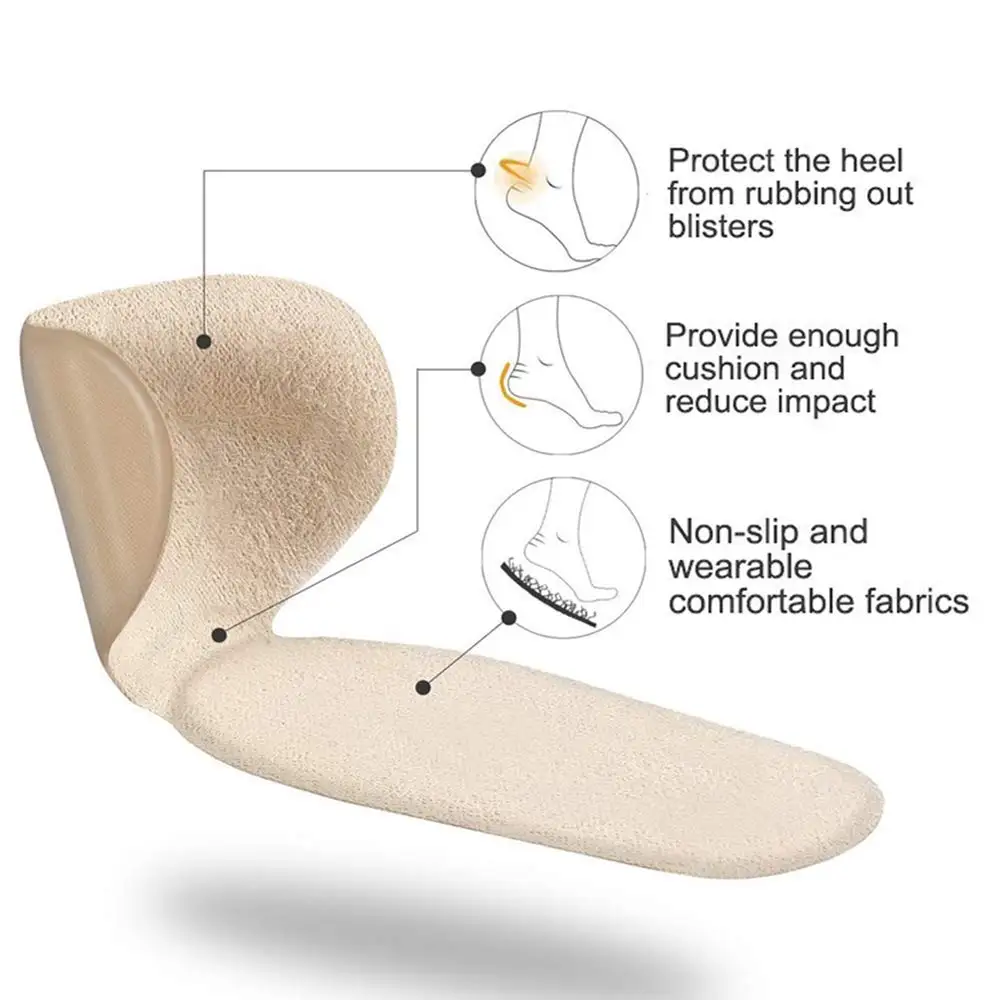 Heel protectors for womens shoes Soft Silicone gel heel cups Heel Liner Grips High Heel Comfort Pads Feet Care Accessories