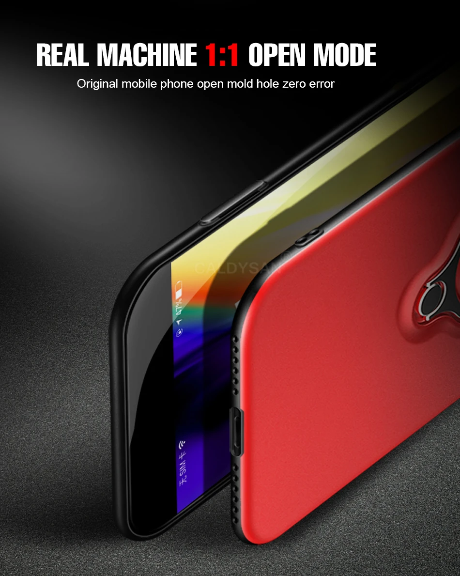 Роскошные противоударное кольцо держатель Case для айфон IPhone XR XS Max X 6 6s 7 8 чехол для телефона чехол для IPhone 6 6s 7 8 плюс Броня чехол