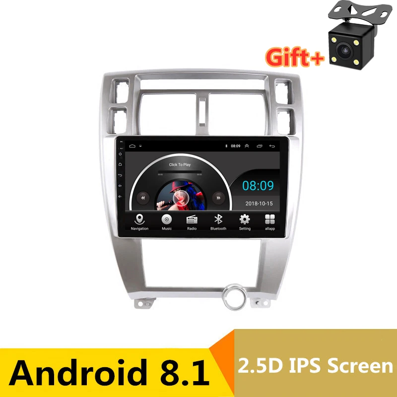 10 1 &quot2.5D IPS Android 8 автомобильный DVD видео плеер GPS для Hyundai Tucson 2006 2007-2010 2012 2013 аудио