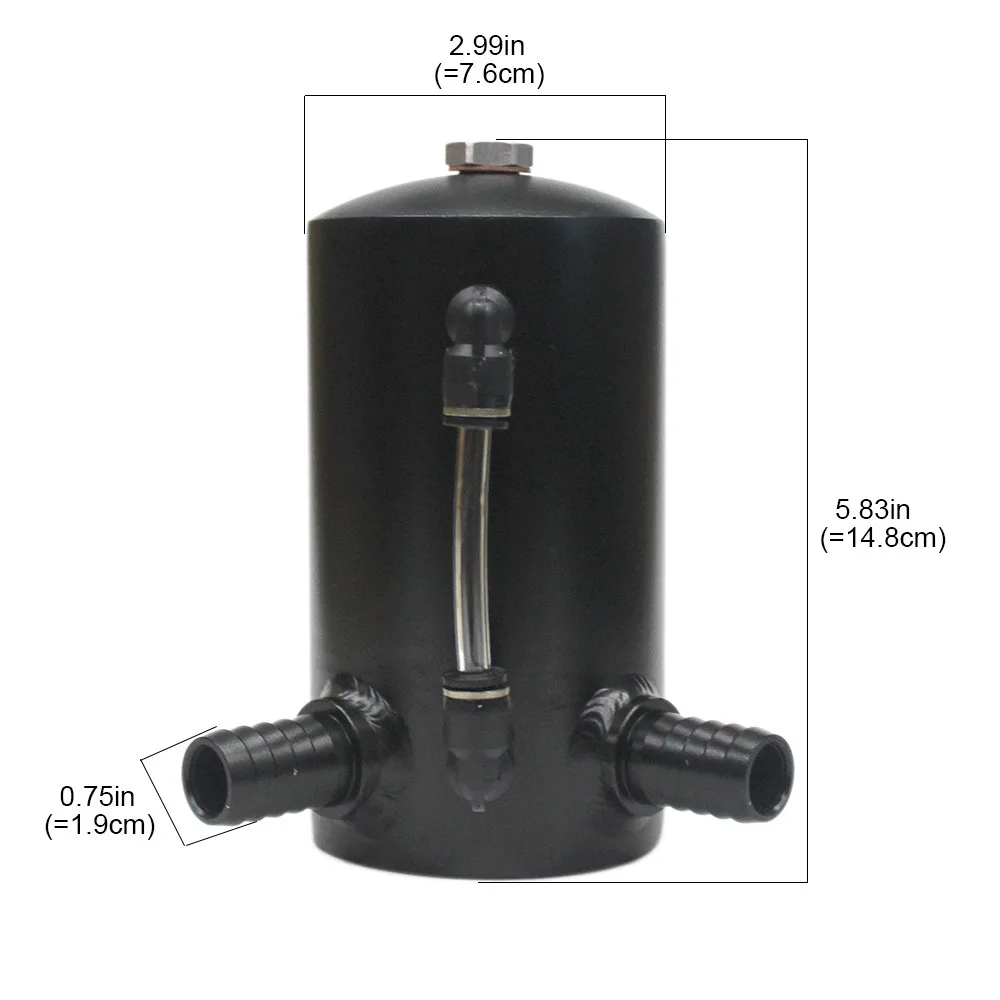 УНИВЕРСАЛЬНЫЙ маслоуловитель SPSLD для стайлинга автомобиля резервуар сепаратор